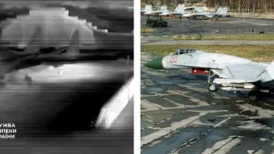 Krımda ŞOK: Ukrayna Belbekdə 2 Rus Su-27-ni Vurdu!