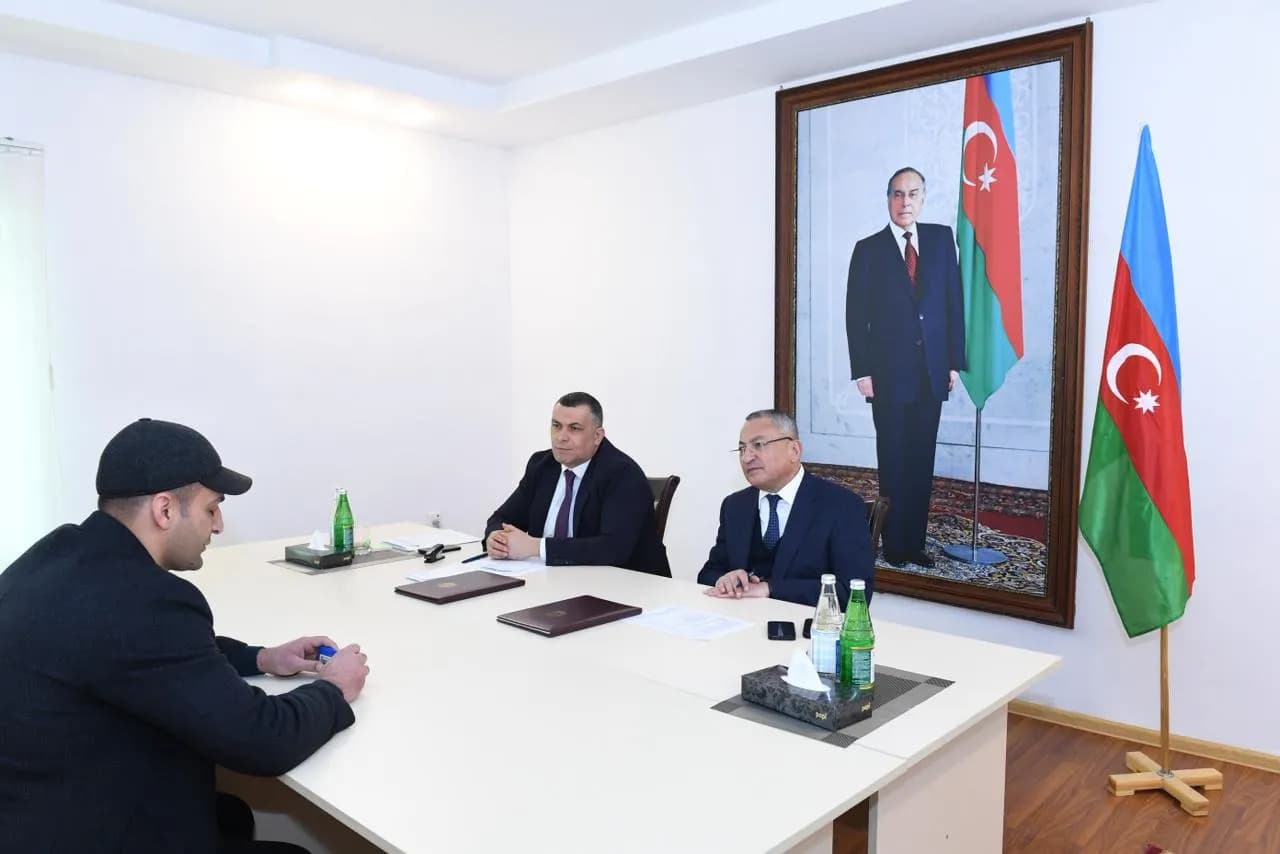 Rövşən Rzayev İmişlidə köçkünləri qəbul etdi: Müraciətlər dinlənildi
