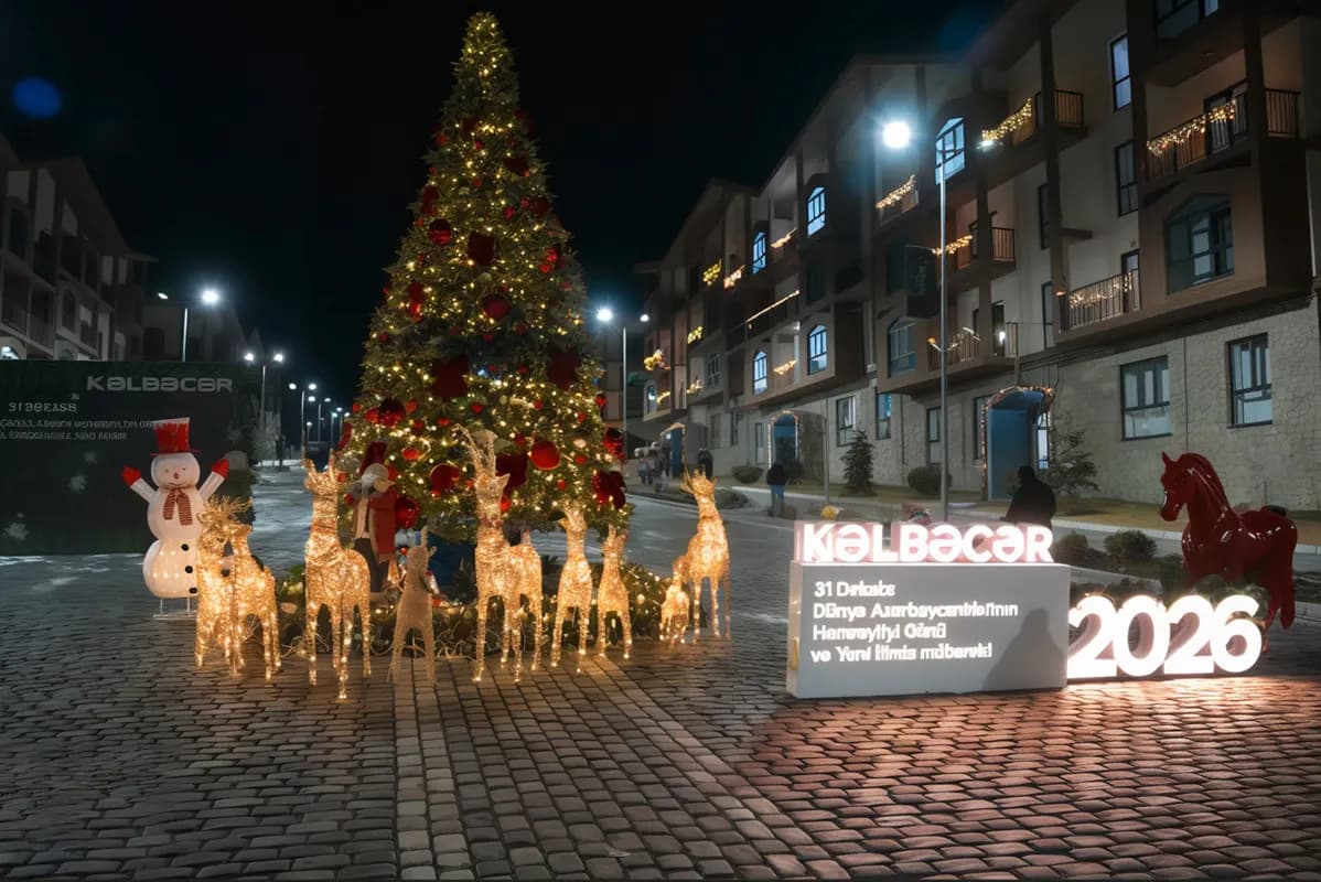 Kəlbəcərdə 32 İldən Sonra İlk Yeni İl Tədbiri Keçirildi