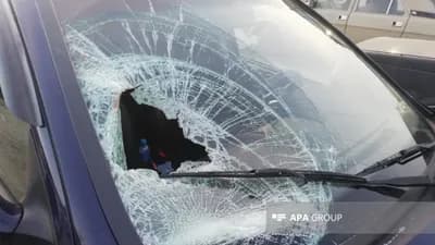 Göyçayda iki avtomobil toqquşub, 5 nəfər xəsarət alıb