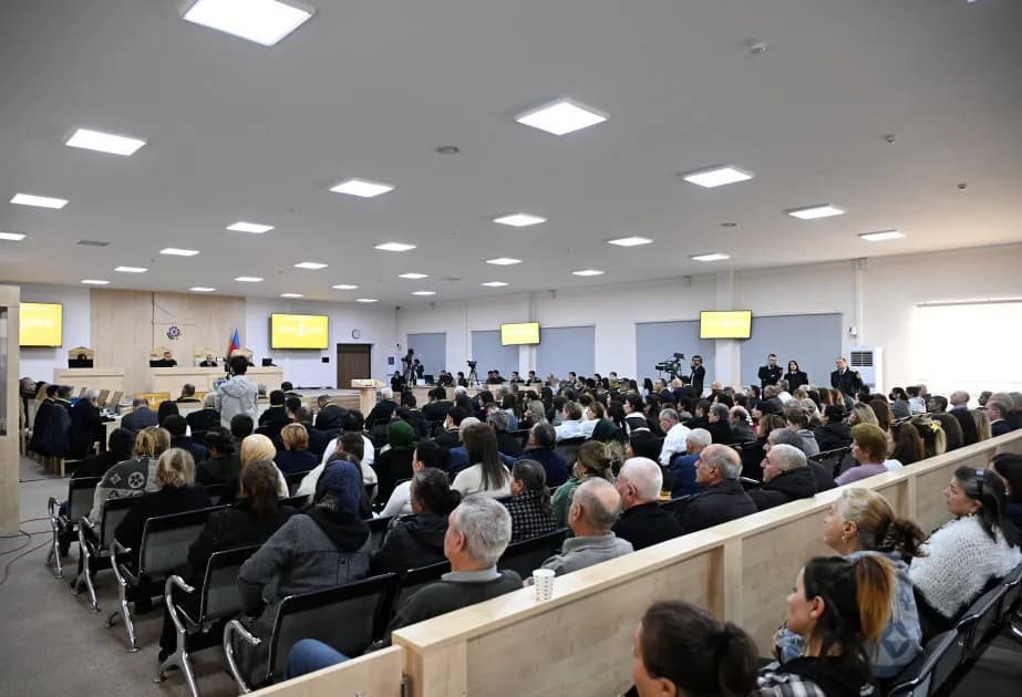 Harutyunyan və digərləri: Qarabağdakı cinayətlərə görə məhkəmə davam edir