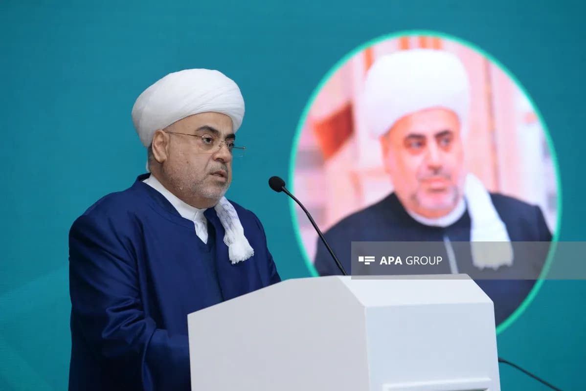 Şeyxülislam Paşazadə Səudiyyədə: «Minhəc» platforması işə düşdü