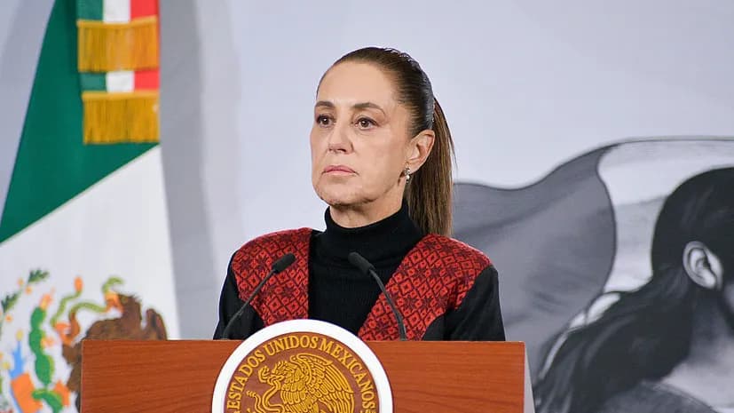 Meksika prezidenti Şeynbaum zəlzələ xəbərdarlığı səbəbindən mətbuat konfransını dayandırdı