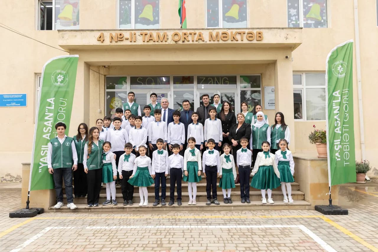 ASAN könüllüləri və şagirdlər ekoloji tədbir keçirdilər