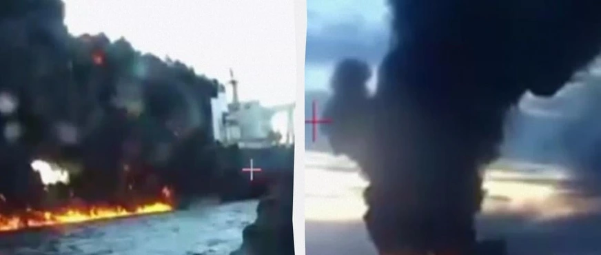 Ukrayna Qara dənizdə Rusiyanın iki tankerini vurdu: "Sea Baby" dronları ilə hücum