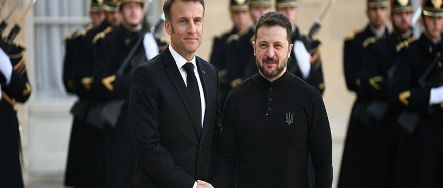 Zelenski və Makron Parisdə görüşəcək: Sülh müzakirələri gündəmdə