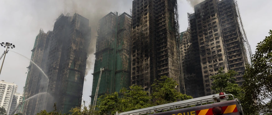 Honq-Konqda dəhşətli yanğın: Ölənlərin sayı 146-ya yüksəldi