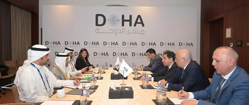 Hikmət Hacıyev Körfəz Əməkdaşlıq Şurası ilə əməkdaşlığı müzakirə etdi