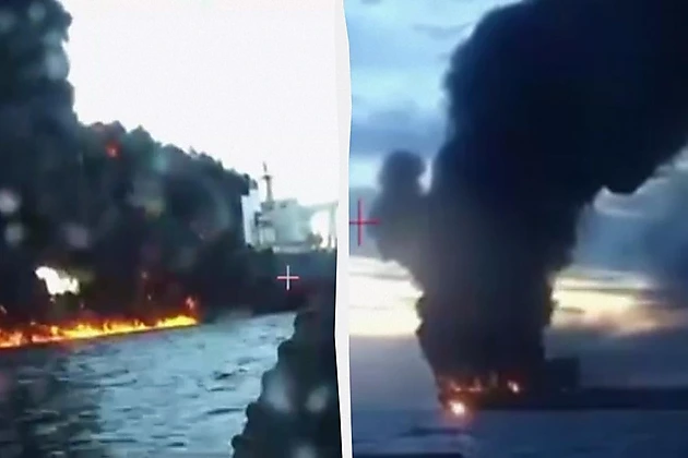 Ukrayna Qara dənizdə Rusiyanın iki tankerini vurdu: "Sea Baby" dronları ilə hücum