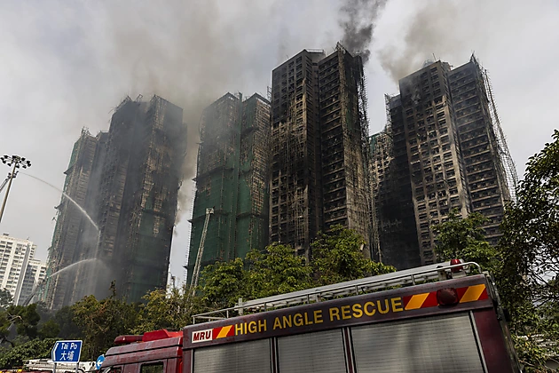 Honq-Konqda dəhşətli yanğın: Ölənlərin sayı 146-ya yüksəldi