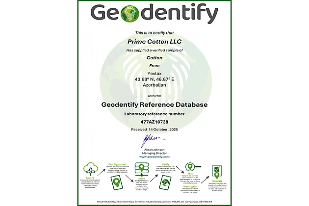 «Prime Cotton»dan yenilik: Pambığın mənşəyi artıq elmi üsulla təsdiqlənir