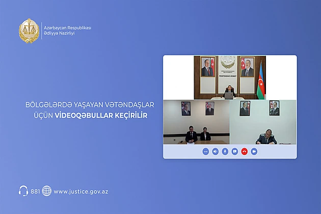 Penitensiar Xidmət rəisi vətəndaşlarla videokonfrans keçirdi: Müraciətlər nəzarətə götürüldü