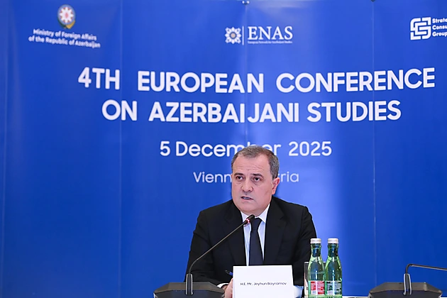 Bayramov Avstriyada: Azərbaycan regional sülhə və inkişafa üstünlük verir